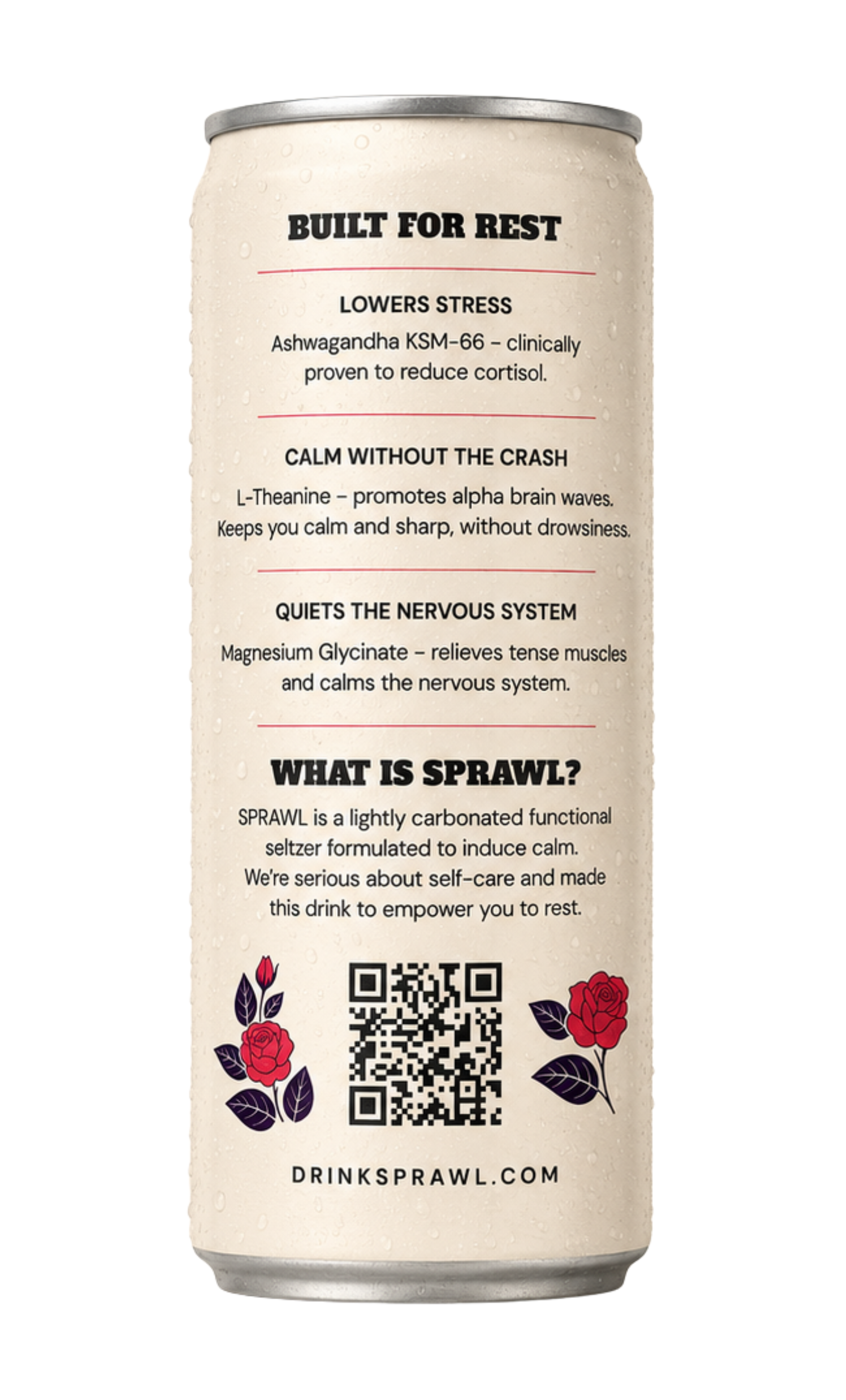 Hibiscus Rose — Sprawl, The Self-Care Seltze