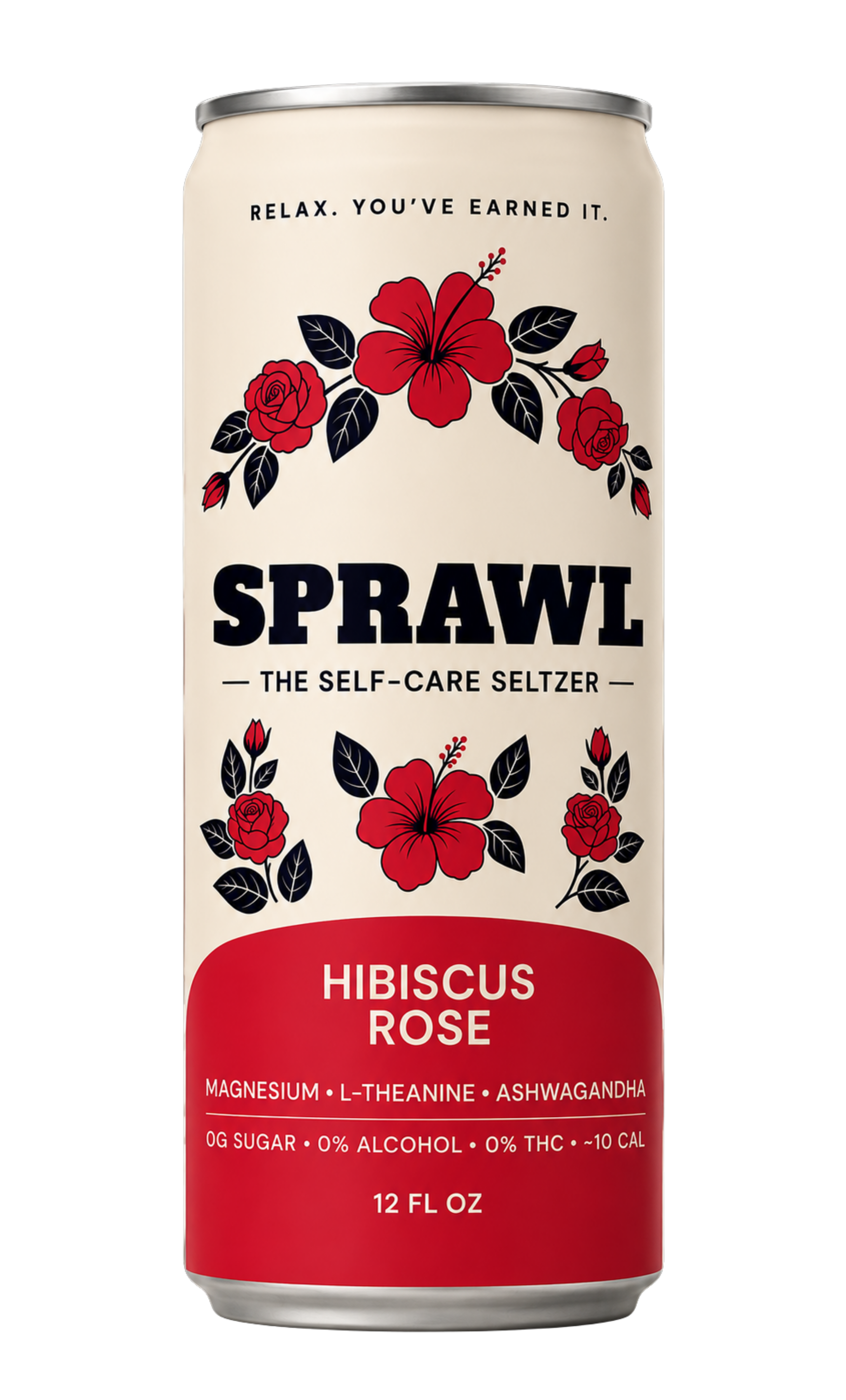 Hibiscus Rose — Sprawl, The Self-Care Seltze