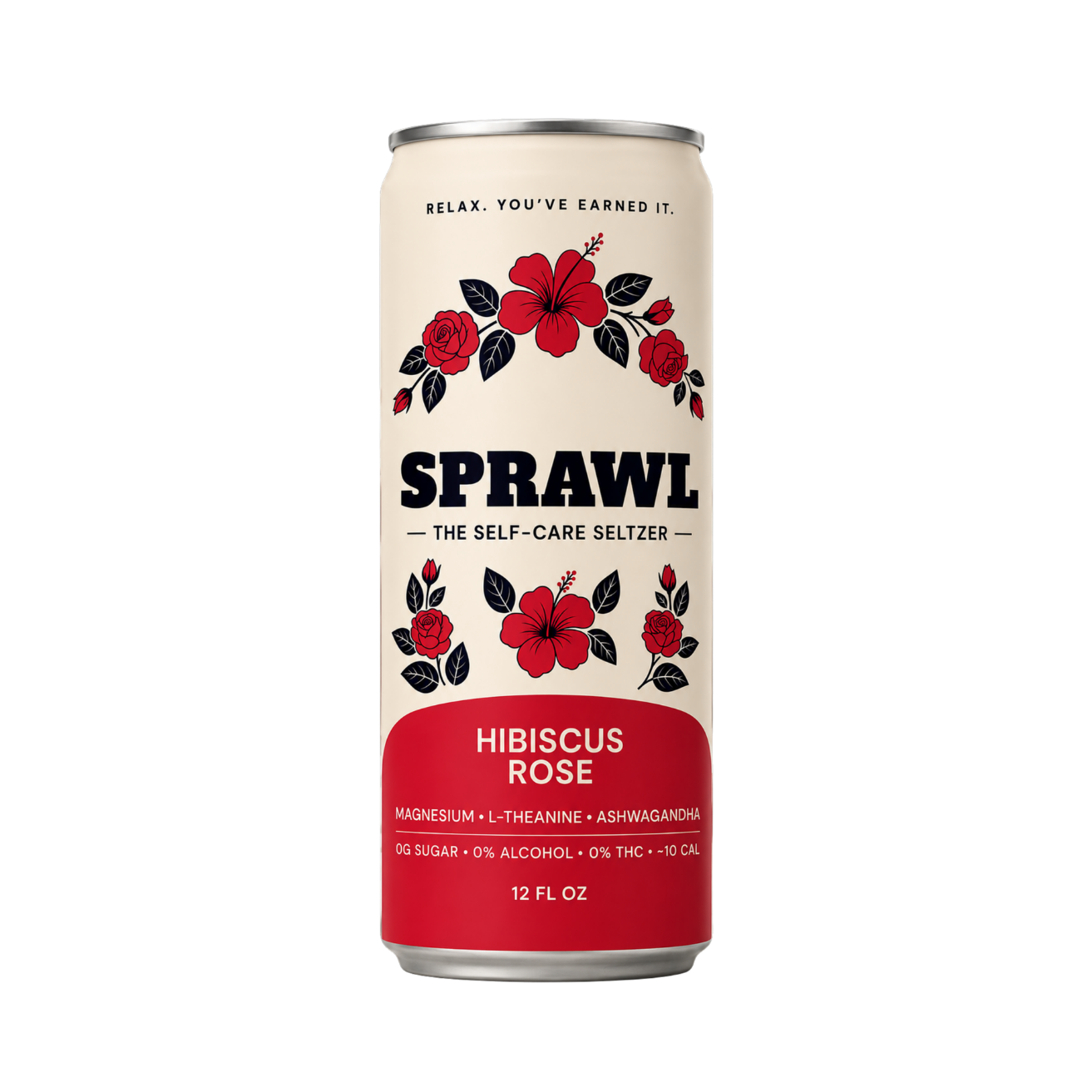 Hibiscus Rose — Sprawl, The Self-Care Seltze